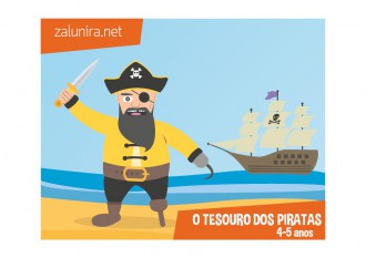 O tesouro dos piratas - 4-5 anos