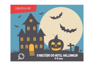O Mistério do Hotel Halloween - Versão para crianças de 9-12 anos