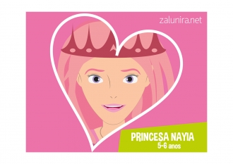 Princesa Nayia - 5-6 anos